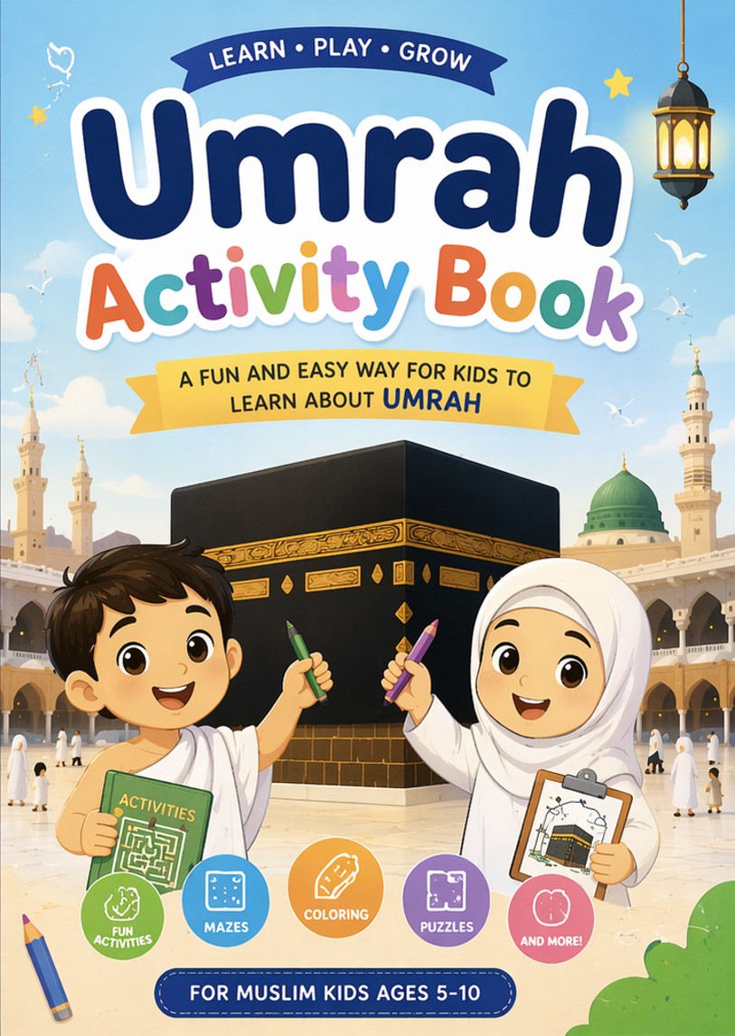 Umrah Activity Book cover